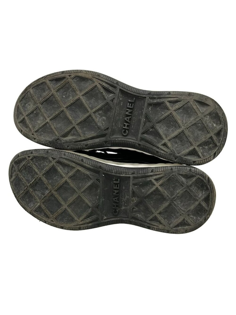 ★SOLD★ Chanel Sneakers 37 Black Leather - Picture 8 of 13